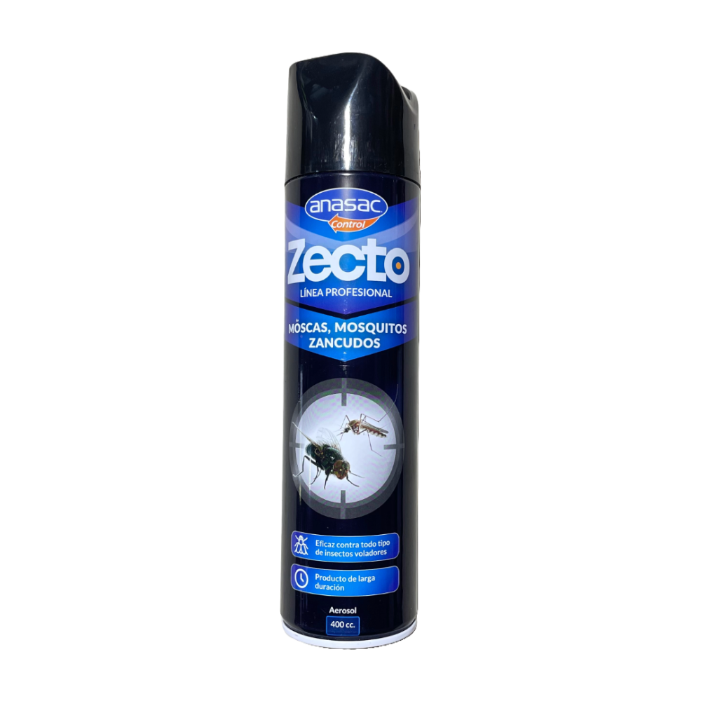 Insecticida Zecto Moscas Y Zancudos Aerosol Cc Anasac Tienda