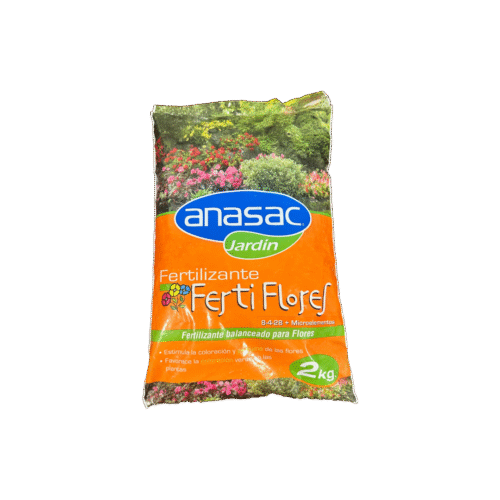 Fertilizante Ferti Flores 8-4-28 Granulado (2 Kg) Anasac