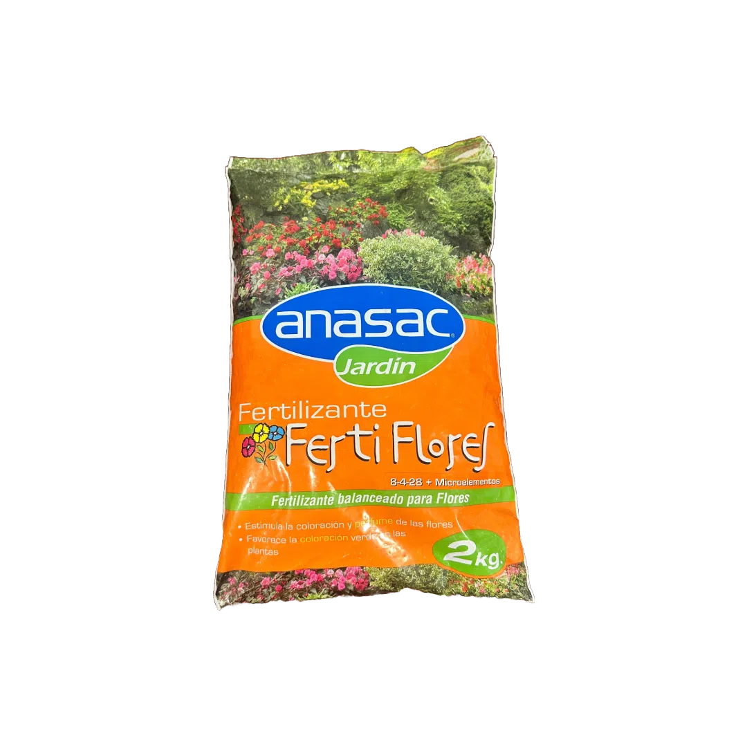 Fertilizante Ferti Flores 8-4-28 Granulado (2 Kg) Anasac