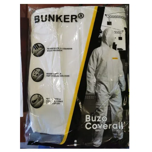 OVEROL DESECHABLE BUNKER 001 TALLA XL