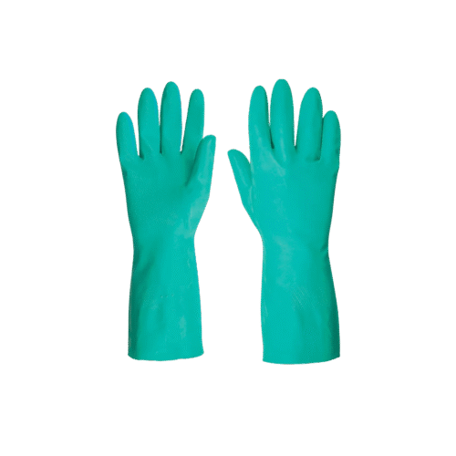 Guantes de seguridad Nitrilo Flocado (Talla XL-10) Greenway