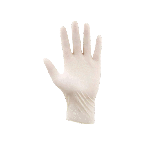Guantes Latex Blanco (CAJA 100 UN) Talla L ACTIVEX