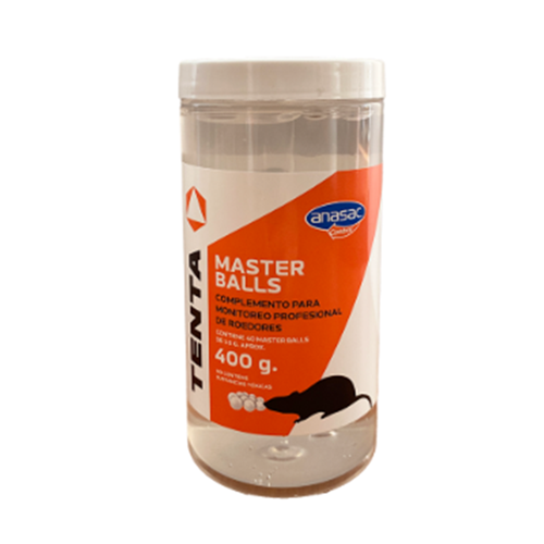 ATRAYENTE DE ROEDORES TENTA MASTERBALL (400 G) ANASAC
