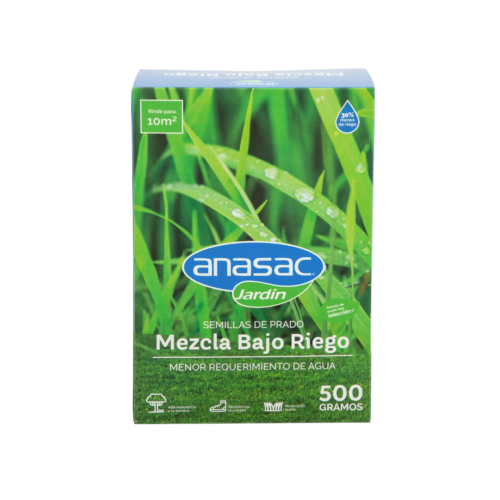 Semilla de Pasto Mezcla Bajo Riego (500 g) Anasac